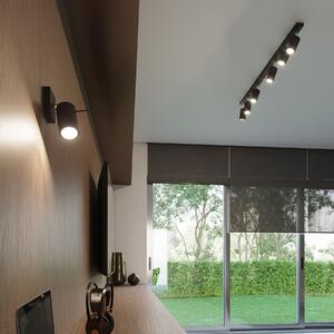 Sollux Lighting Ring lampă de tavan 4x40 W negru SL.0332