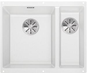 Blanco Subline 340/160-U chiuvetă din granit 52.5x40 cm alb 523552