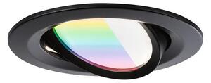 Nova Coin Recessed Plafonieră 3pcs. Ø84 RGBW Matt Black - Paulmann