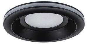 Sormus Recessed Plafonieră Round IP65 Black - Paulmann