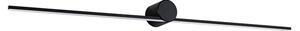 Sava Aplică de Perete IP44 500lm 7,5W Matt Black - Paulmann