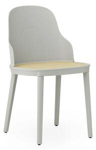 Allez Scaun Molded Wicker/PP Warm Grey - Normann Copenhagen