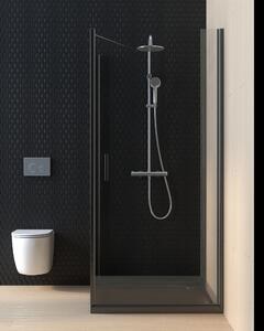 Oltens Superior cădiță de duș dreptunghiulară 100x80 cm negru 15002300