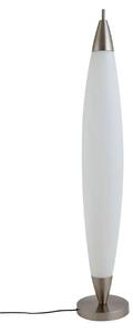 Tarell LED Lampadar H146 Dim. Alb/Nikkel - Lucande
