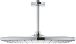Grohe Rainshower cap de duș cu braț 31x31 cm pătrat StarLight Chrome 26566000