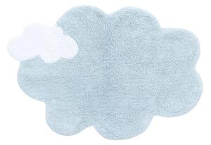 Covor pentru copii albastru deschis lavabil/țesut manual din bumbac 70x100 cm Mini Dream – Lorena Canals