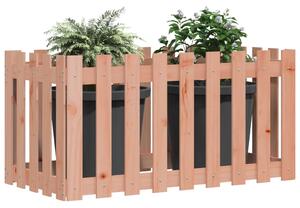 Pat înălțat grădină design gard 100x50x70 cm lemn impregnat pin