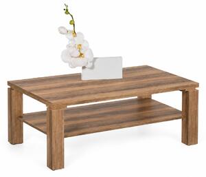 Masuta cafea RUBIK, nuc, PAL, 110X70X43 cm