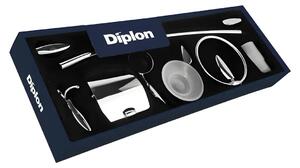 Set Accesorii Baie Diplon, SE02500, Culoare Argintiu Cromat, 6 piese