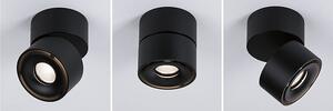 Paulmann Spircle lampă de tavan 1x8 W negru 93371