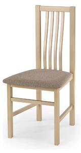 Scaun PAWEL, gri/stejar sonoma, stofa clasica/lemn de fag, 46X48X94 CM