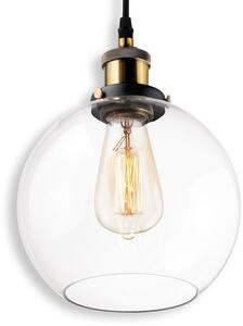 Altavola Design New York Loft lampă suspendată 1x40 W negru LA035/P