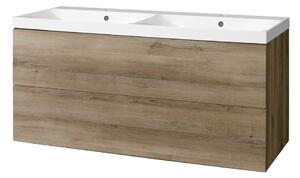 Mereo Mereo, Aira, dulap de baie din marmură turnată 121 cm, MER-CN743M