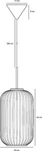 Nordlux Milford lampă suspendată 1x40 W alb 2213203001