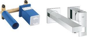 Set baterie lavoar Grohe Eurocube 23447000, element ascuns Grohe 23200002