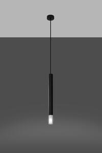Sollux Lighting Wezyr lampă suspendată inteligentă 1x40 W negru SL.0960
