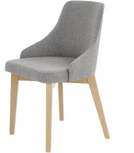 Scaun tapitat cu stofa gri Toledo, 55X51X82 CM