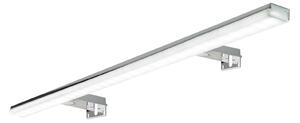 Lumină cu LED în oglindă Pandora, cromată, lățime 100,8 cm
