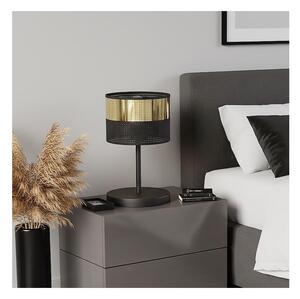 Lampă de masă LUX 1xE27/15W/230V negru/auriu