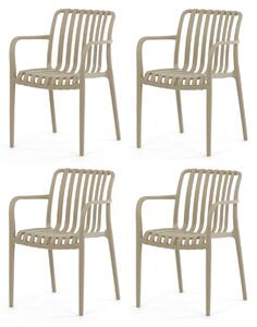 Set de scaune de sufragerie CT-X7029 CAP, 4 buc