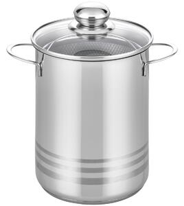 Elo 22616 Basic Vas de sparanghel din oțelinoxidabil Brillant 16 cm, 4 l