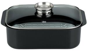 Elo 82660 Tavă de copt cu capac din sticlă șimâner cu aromă Pure Trend 40 x 26 cm