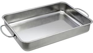 Elo 53435 Basic Tavă de copt din oțel inoxidabil34 x 24 x 5,5 cm