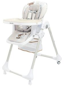 Scaun înalt de masă pentru copii Baby Mix Infant, bej