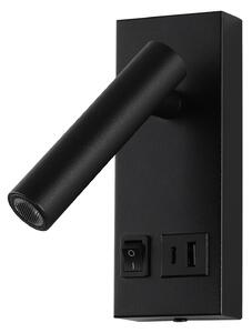 Aplica LED Klausen Smarty B 2W 3000K Negru 14.5x15x6 cm Design Modern Minimalist Iluminat Accent Interior Durabila Eficienta Energetica Calitate