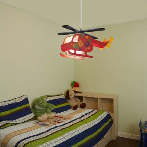 Rabalux Helicopter lampă suspendată 1x40 W roșu 4717