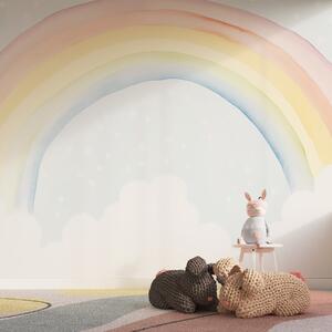 Tapet Curcubeu, Fototapet Pentru Copii, Rainbow pentru copiilor, w03924 : Uwalls.ro