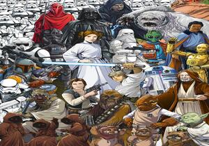 Fototapet 4-4111 Star Wars Classic Cartoon Collage