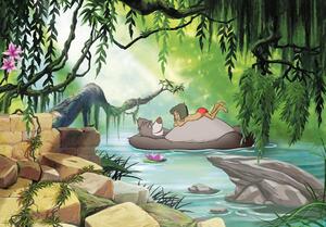 Fototapet 8-4106 Jungle Book swimming with Baloo