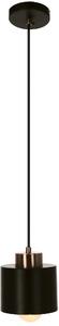 Candellux Olena lampă suspendată 1x60 W negru-cupru 31-78421