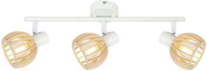 Candellux Atarri lampă de tavan 3x25 W alb-lemn 93-68095