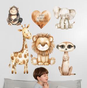 Sticker pentru copii - Indragim animalele