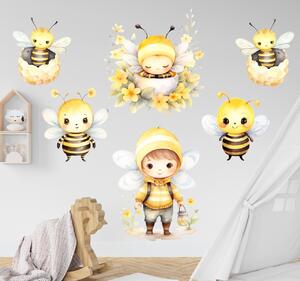 Sticker pentru copii - Micul apicultor