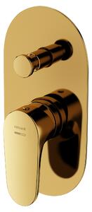 Cersanit Inverto baterie cadă-duș ascuns auriu S951-285