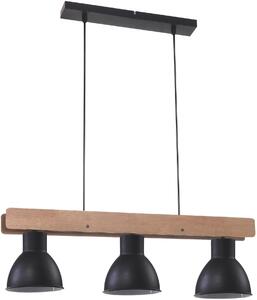 Candellux Vario lampă suspendată 3x60 W negru 33-73471