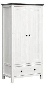 Dulap Sordoro 119Pin larico, Pin deschis, 203x101x57cm, Uși dulap: Cu balamale