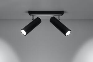 Sollux Lighting Direzione lampă de tavan 2x6 W negru SL.0500