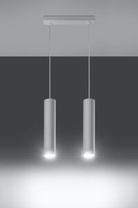 Sollux Lighting Lagos lampă suspendată 2x40 W alb SL.0324