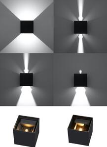 Sollux Lighting Luca plafonier 1x6 W negru SL.0545