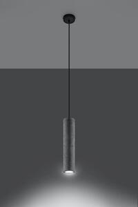 Sollux Lighting Luvo lampă suspendată 1x40 W negru SL.0653