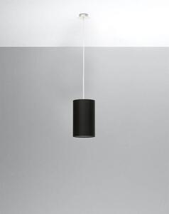 Sollux Lighting Otto lampă suspendată 1x60 W negru SL.0742