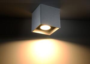 Sollux Lighting Quad lampă de tavan 1x40 W gri SL.0024