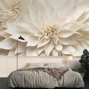Tapet Flori volumetrice, Fototapet 3D, Fototapet 3D Flori, w09173 : Uwalls.ro