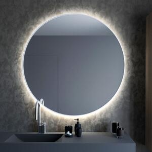 Smartwoods Bright oglindă 50x50 cm rotund cu iluminare alb 5903003188674