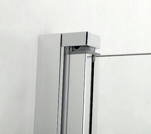 Hagser Gabi uși de duș 70 cm înclinabilă crom luciu/sticlă transparentă HGR90000021
