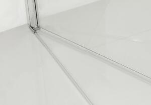 Hagser Gabi uși de duș 70 cm înclinabilă crom luciu/sticlă transparentă HGR90000021
